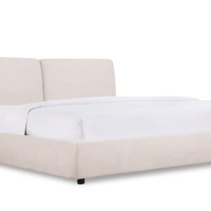 Serene Storage Bed Queen Latte
