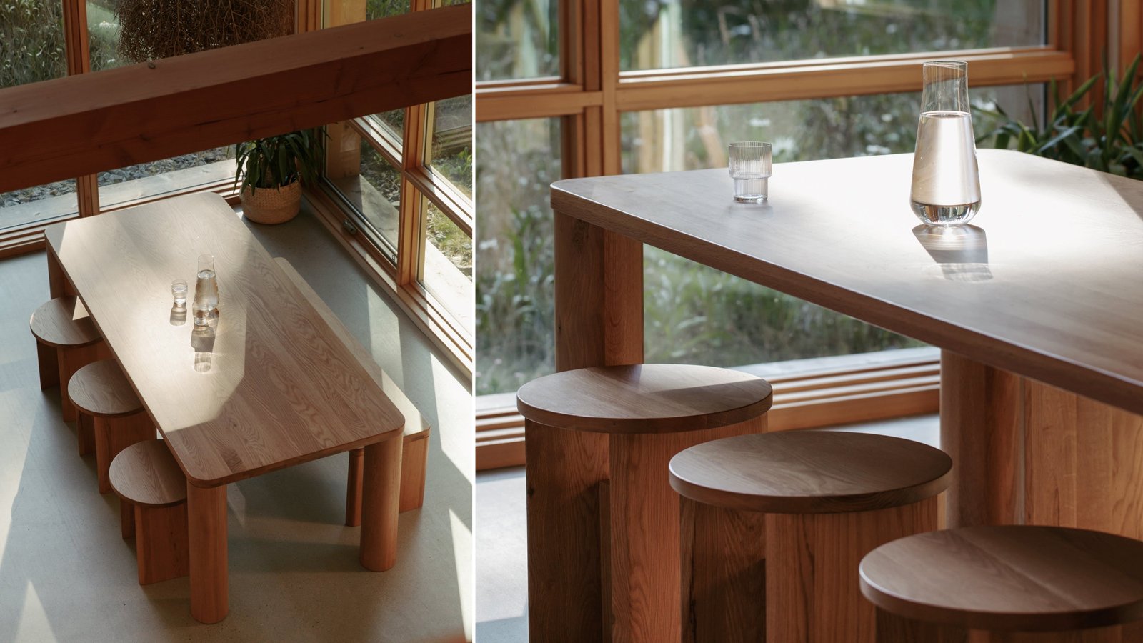 Horizon Dining Table Seats 6-8 | Rounded Edge | Oak - Image 4